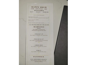 1751 Sea and Bar menu photo