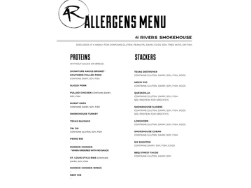 4 Rivers Smokehouse menu photo