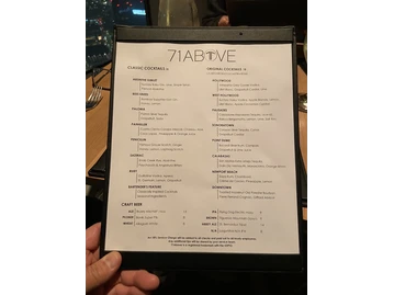 71Above menu photo
