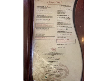 Abacus Inn menu photo