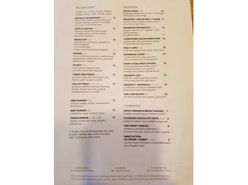 Acova menu photo
