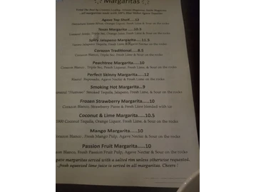 Agave Restaurant menu photo