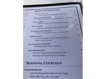 Al Biernat's menu photo