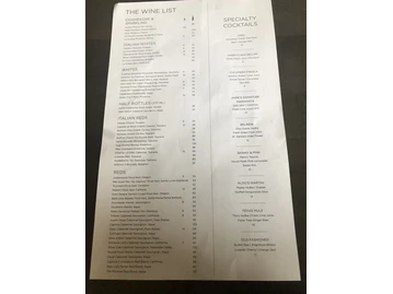 Aldo's Ristorante Italiano menu photo