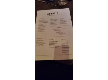 Amalfi by Bobby Flay menu photo