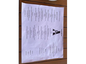 Ambrosia Ristorante BYOB menu photo