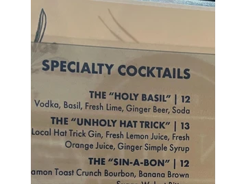 Amen Street Fish & Raw Bar menu photo