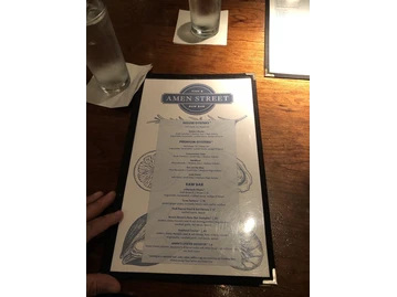 Amen Street Fish & Raw Bar menu photo