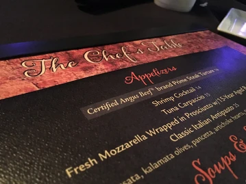 Amici's Italian Restaurant & Pizzeria menu photo