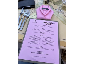Anaheim White House menu photo
