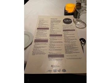 Andiamo Steakhouse menu photo