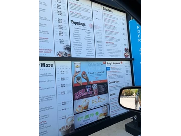 Andy's Frozen Custard menu photo