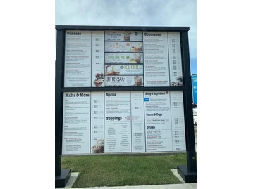 Andy's Frozen Custard menu photo