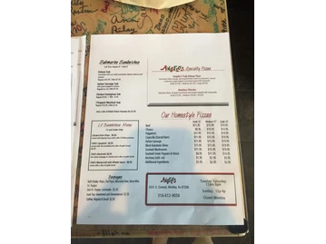 Angelo's Italian Restaurant - Wichita menu photo