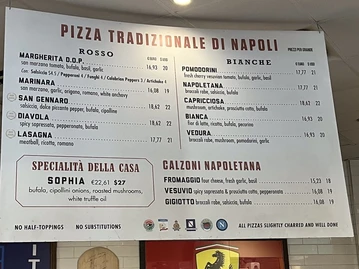 Antico Pizza Napoletana menu photo