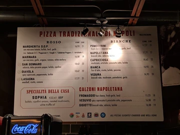Antico Pizza Napoletana menu photo