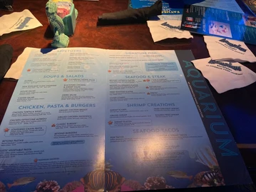 Aquarium Restaurant menu photo