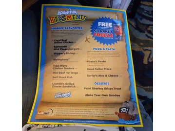 Aquarium Restaurant menu photo