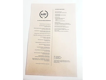 ARC Restaurant menu photo