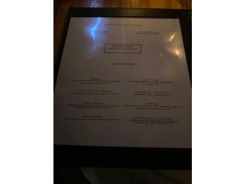 Ariete menu photo