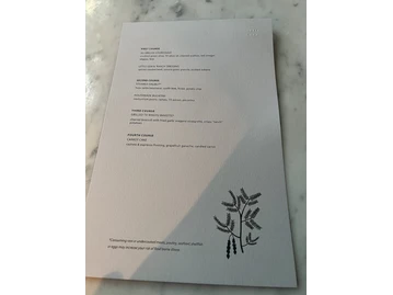 Arlo Grey by Kristen Kish menu photo