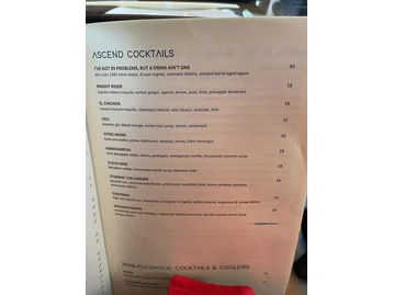 Ascend Prime Steak & Sushi menu photo