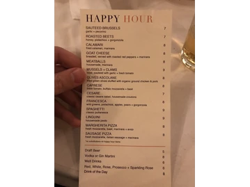 Assaggio Ristorante menu photo