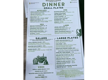Avocado Grill menu photo