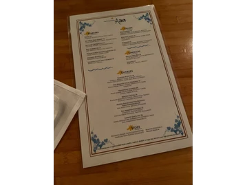 Azur Restaurant menu photo