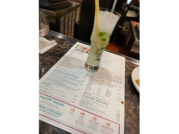 Bahama Breeze menu photo
