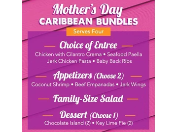 Bahama Breeze menu photo