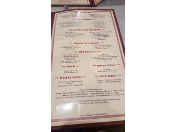 Baldie's Cafe menu photo