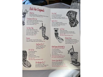 Bali Hai Restaurant menu photo