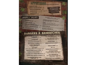 Ballard Street Cafe menu photo