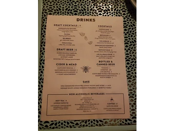 Bar Peached menu photo