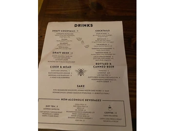 Bar Peached menu photo