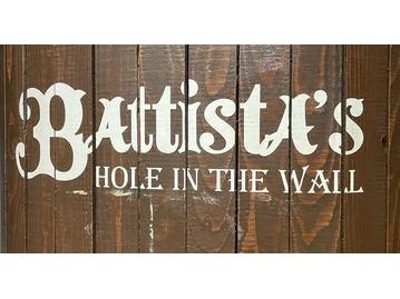 Battista's Hole In the Wall menu photo