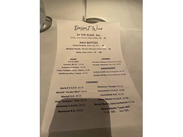 Bayside Restaurant menu photo