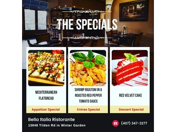 BELLA Italia Ristorante menu photo