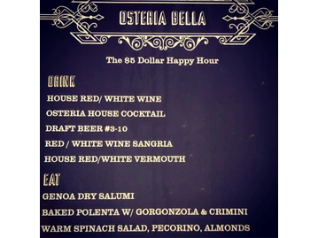 Bella Trattoria menu photo