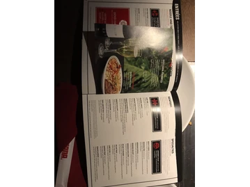 Benihana menu photo