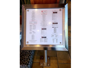 Benihana menu photo