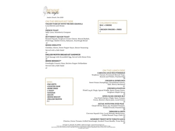 Benne On Eagle menu photo