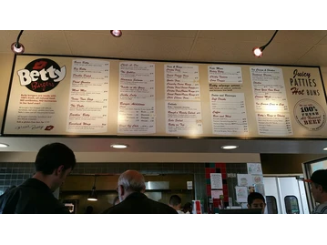 Betty Burgers menu photo