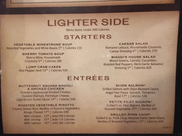Biaggi's Ristorante Italiano menu photo