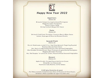 BiCE Ristorante Orlando menu photo