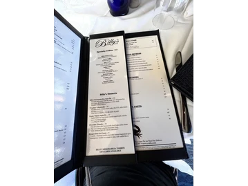 Billy's Stone Crab Hollywood menu photo