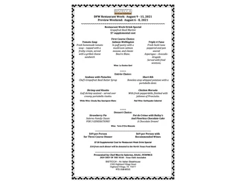 Bistecca - An Italian Steakhouse menu photo