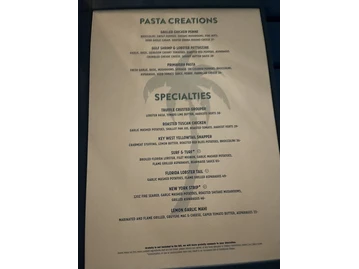 Bistro 245 menu photo