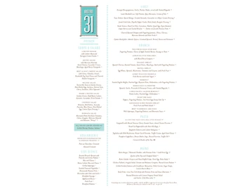 Bistro 31 menu photo